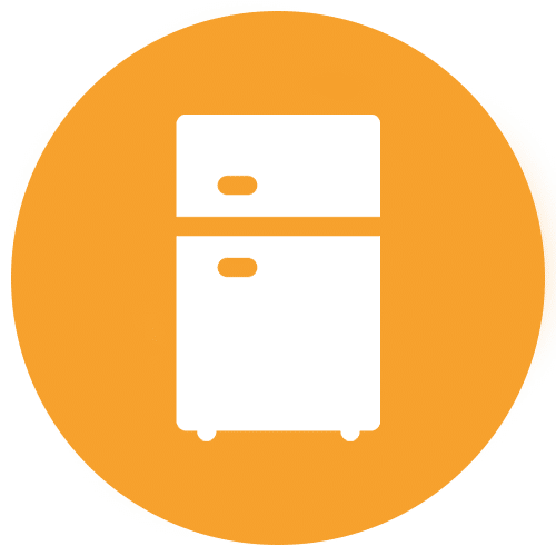 Kühlschrank-Recycling-Kreislauf